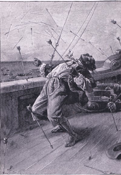 Sie schossen ihre Pfeile ab und töteten den armen Freitag von Joseph Finnemore