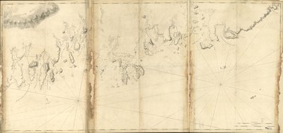 Küste von Maine von Moose Cove bis Gouldsboro Bay von Joseph Frederick Barres