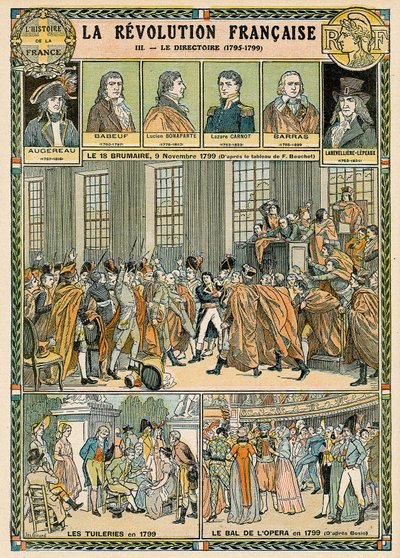 Das Direktorium, Französische Revolution von Joseph Girard