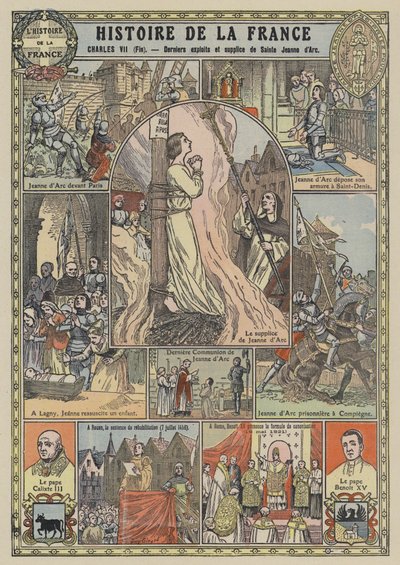Die letzten Taten und die Hinrichtung von Jeanne d