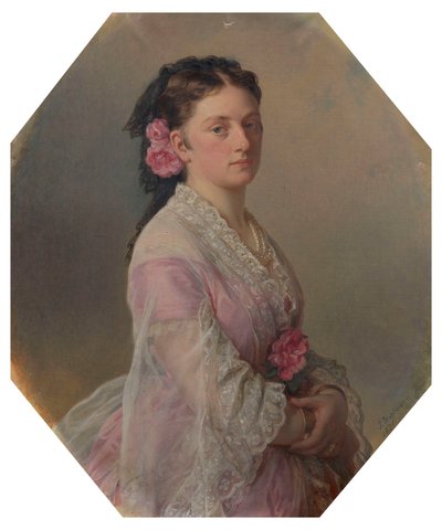 Prinzessin Marie von Baden, später Prinzessin Ernest von Leiningen (1831-1899) von Joseph Hartmann