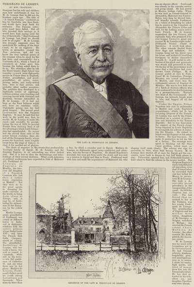 Ferdinand de Lesseps von Joseph Holland Tringham