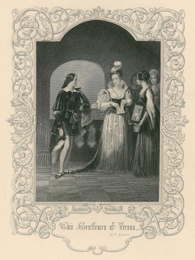 Zwei Herren aus Verona von Joseph Kenny Meadows