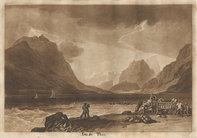Thunersee, Schweiz von Joseph Mallord William Turner