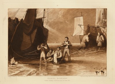 Planscher am Meer von Joseph Mallord William Turner
