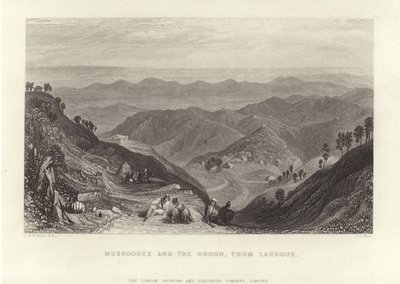 Mussooree und der Dhoon von Joseph Mallord William Turner