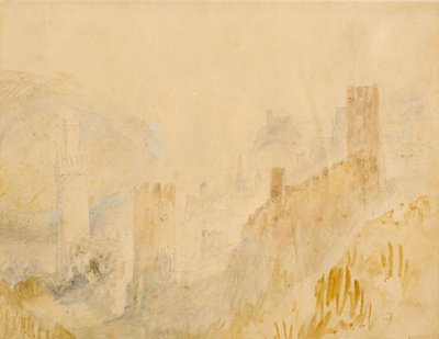 Oberwesel am Rhein von Joseph Mallord William Turner
