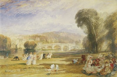 Richmond Hill und Brücke, Surrey, ca. 1831 von Joseph Mallord William Turner