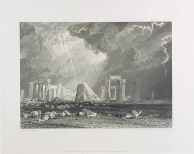 Stonehenge, 1829 von Joseph Mallord William Turner