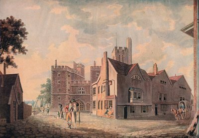 Der Palast des Erzbischofs, Lambeth, 1909 von Joseph Mallord William Turner