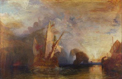 Odysseus verspottet Polyphem von Joseph Mallord William Turner