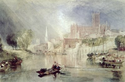 Kathedrale von Worcester und Fluss Severn von Joseph Mallord William Turner