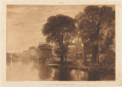Isleworth von Joseph Mallord William Turner and Henry Edward Dawe