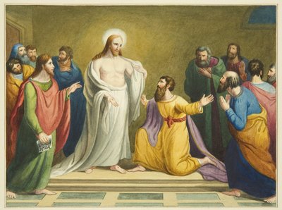 Kopie des Altarbildes von John King in der St. Thomas-Kirche von Joseph Manning