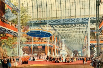 Die Eröffnung der Großen Ausstellung durch Königin Victoria am 1. Mai 1851, 1942 von Joseph Nash