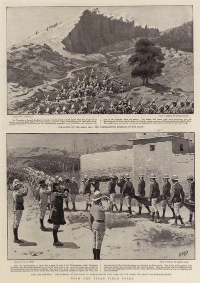 Mit der Tirah-Feldtruppe von Joseph Nash