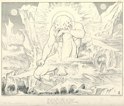 Illustration zu Coleridges Rime of The Ancient Mariner von Joseph Noel (after) Paton