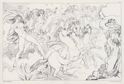 Prometheus Unbound, Akt II, Szene 4 von Joseph Noel after Paton