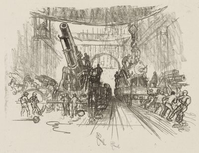 Englische Kriegsarbeit: Bereit für den Krieg von Joseph Pennell