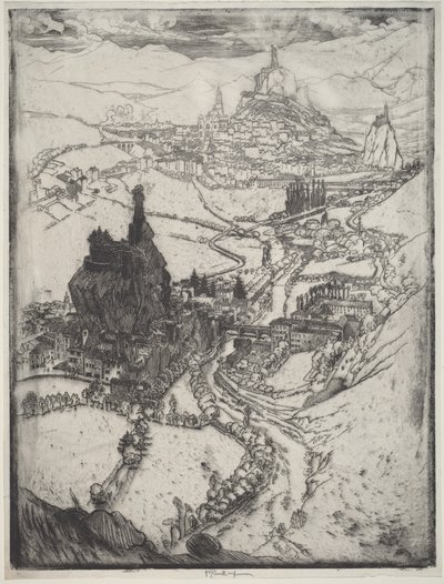 Le Puy von Joseph Pennell
