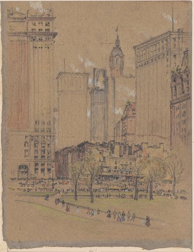 New York, das Alte und das Neue von Joseph Pennell