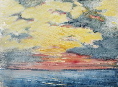 Sonnenuntergang, Acapulco von Joseph Pennell
