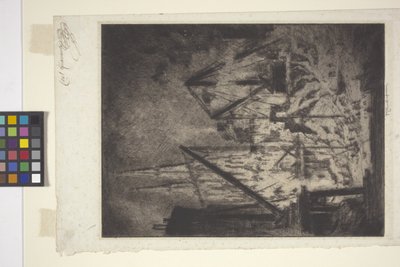 Die Fundamente an der Kathedrale von Joseph Pennell