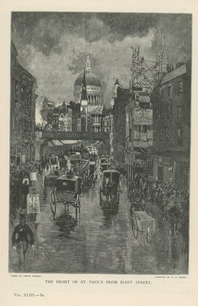 Die Vorderseite der St. Paul