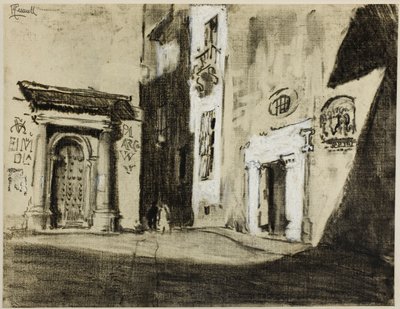 Straßen von Toledo von Joseph Pennell
