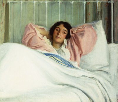 Porträt der Frau des Künstlers Edith von Joseph Rodefer De Camp