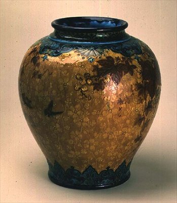 Vase, ca. 1880 von Joseph Theodore Deck