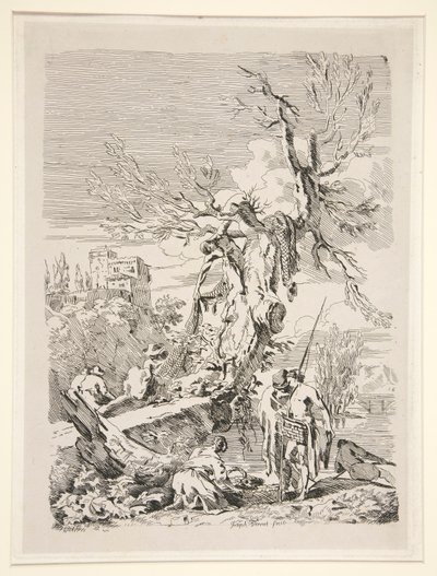 Die Rückkehr vom Fischen von Claude Joseph Vernet