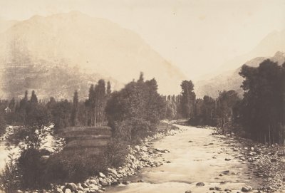 Vallée de Lur vom Weg von Sasie nach St-Sauveur von Joseph Vigier