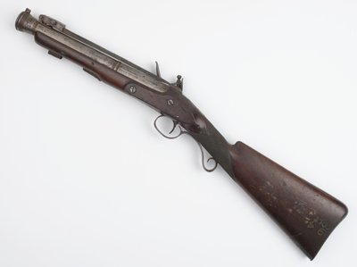 Donnerbüchse mit Federbajonett, ausgegeben an irische Freiwillige, ca. 1815 von Joseph Wood