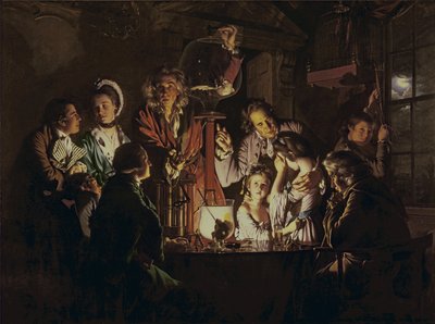 Ein Experiment an einem Vogel in der Luftpumpe von Joseph Wright of Derby