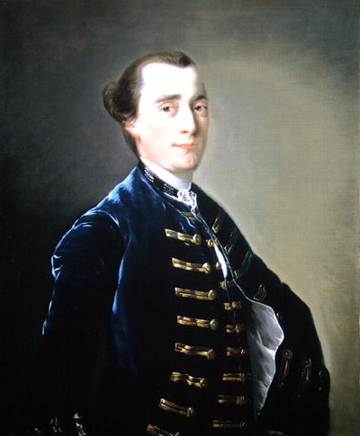 Porträt von Sampson Copestake (gest. 1781) aus Kirk Langley von Joseph Wright of Derby