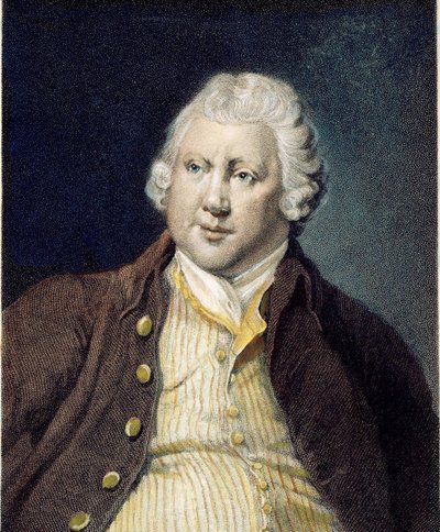 Porträt von Sir Richard Arkwright 1732-1792, ca. 1790 von Joseph Wright of Derby
