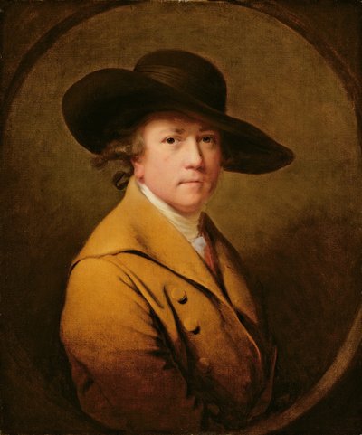 Selbstporträt, ca. 1780 von Joseph Wright of Derby