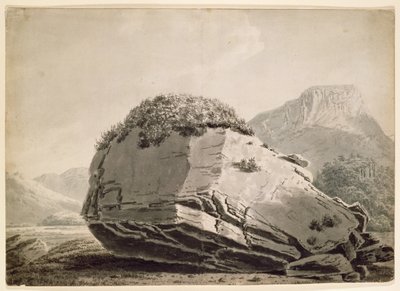 Der Bowderstone Borrowdale von Joseph Wright of Derby