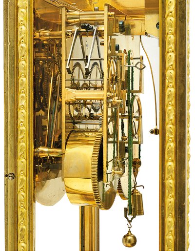 Louis XVI Monatsregulator für mittlere und Sonnenzeit mit Remontoire von Joseph and Robin Robert  Coteau