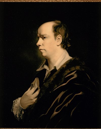 Oliver GOLDSMITH, Porträt c.1770 von Joshua (studio of) Reynolds