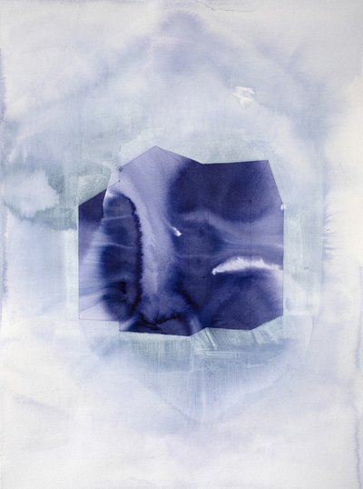Tiefblauer Fluss von Joshua Hoskins