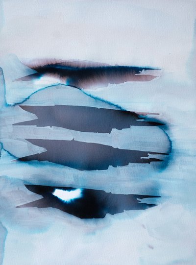 Tiefblaue Wale von Joshua Hoskins
