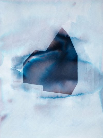 Ätherisches Blaues Haus von Joshua Hoskins