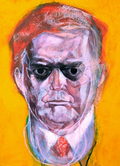 Intensives männliches Porträt von Joshua Hoskins