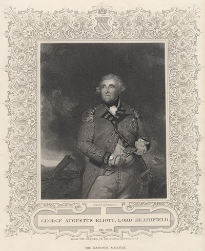 George Augustus Eliott, 1. Baron Heathfield von Joshua Reynolds
