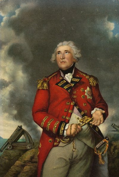 Lord Heathfield mit dem Schlüssel der Festung Gibraltar in der Hand von Joshua Reynolds