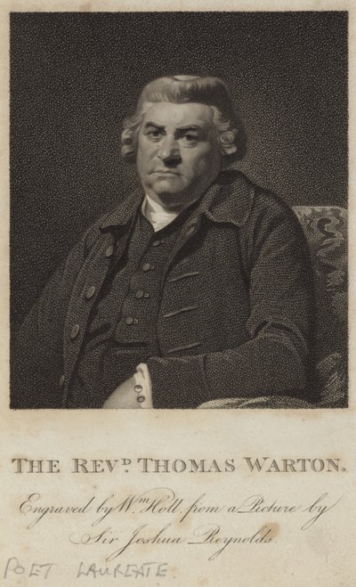 Porträt von Thomas Warton von Joshua Reynolds