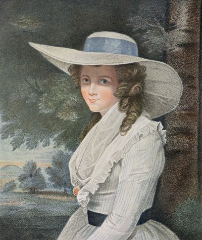 Die Rechte Ehrenwerte Gräfin Spencer (gest. 1831), graviert von Francesco Bartolozzi, veröffentlicht von E.M. Diemar, 1787 (Punktstich) von Joshua Reynolds