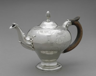 Teekanne, 1755-75 von Joshua Richardson